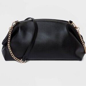 Elegant Black Leather Women's Bag